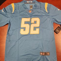 XL Chargers Khalil Mack Jersey *New*