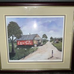 Good morning Edward Bledsoe Coca-Cola general store in 1994, Louisiana’s finest artist