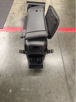 Silverado center console