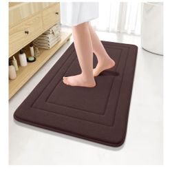 Arotive Memory Foam Bathroom Rug Mat 36x24, Ultra Soft and Absorbent Bath Mat, Machine Wash Dry, Comfortable Bath Rug Carpet for Bathroom Floor, Tub a