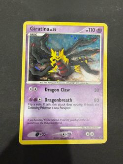 Pokemon, Giratina Lv. 70 - 28/127 (DPPt Platinum) - Deck Exclusives Cosmo Holo