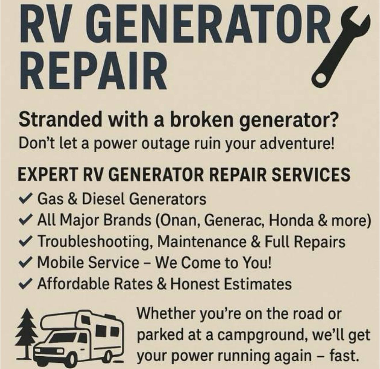 Rv Generato Repai