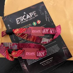 2- 2 Day VIP Escape Tickets