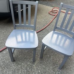 Children’s Wooden Chairs 
