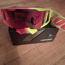 100% Armega Hiper Lens Solaris RED