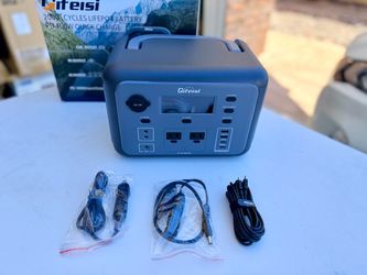 500W Portable Power Station – 518Wh LiFePO4 Battery