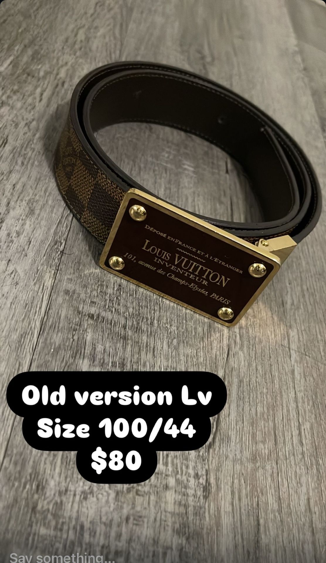 Louis Vuitton Belt
