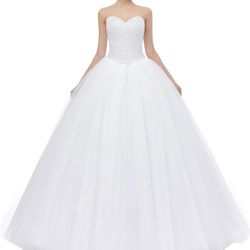 Brand new Women's Ball Gown Bridal Wedding Dresses size 10,18, and 24