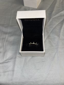 Retired Pandora Crown Ring