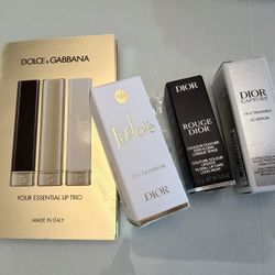 Dior Mini Bundle + bonus Dolce & Gabbana Lipstick Samples