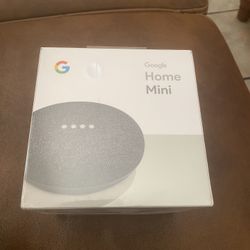Brand new Google Home Mini Smart Assistant - Charcoal never been open
