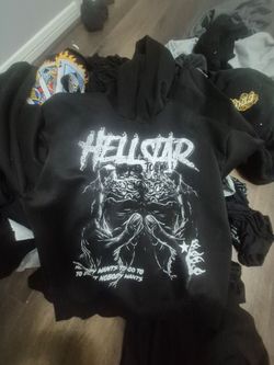 Hellstar hoodie "Everybody wants to go to heaven".