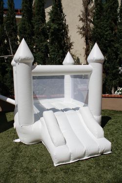 White New Bounce House