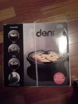 Deni electric grille 8230 almost new