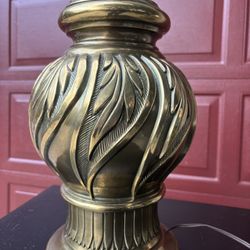 Antique Regency Bronze Table Lamp