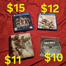 Playstation 4 Ps4 Games $10 And Up