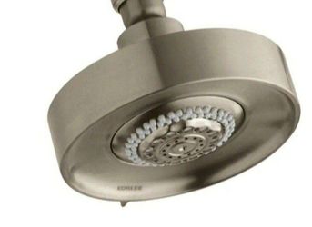 Kohler K-966-BV Purist/Taboret Multifunction Showerhead with Standard Ball Joint, Vibrant Brushed Bronze