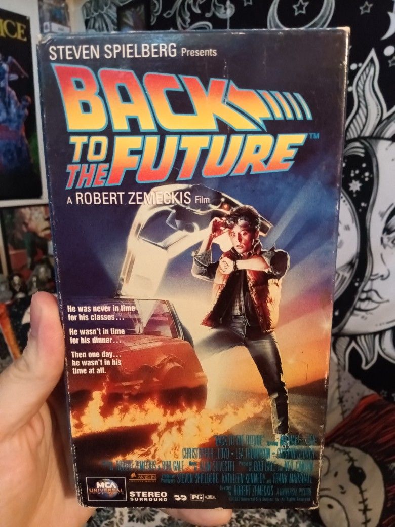 Back To The Future VHS