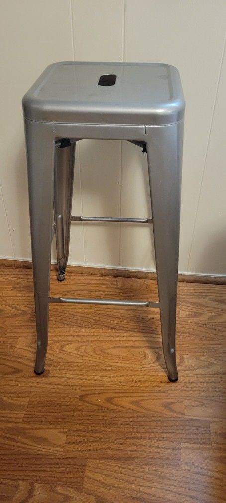 Gray Bar Stool