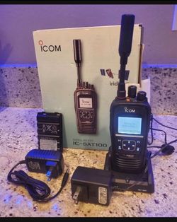 Icom IC-SAT100 Satellite PTT Radio!!