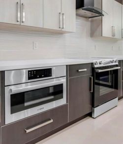 Bosch combo stove + microwave