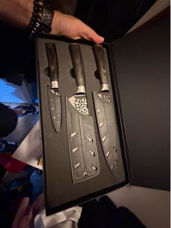 3pc Germán chef knife set