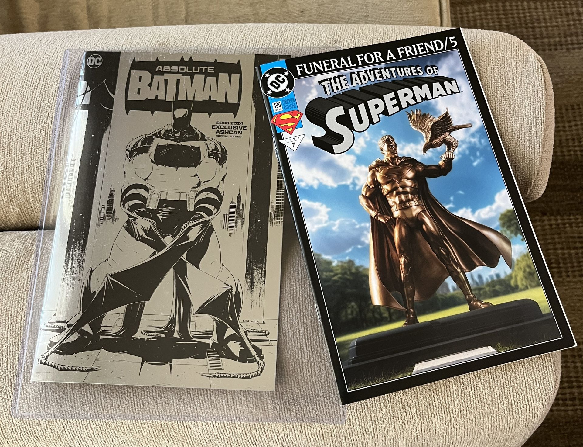 DC Absolute Batman #1 Foil Ashcan SDCC Exclusive LE 500 Sold Out