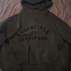 Black Essentials Hoodie