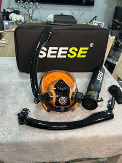 SEESE Snorkel Diving Kit with Carry Case