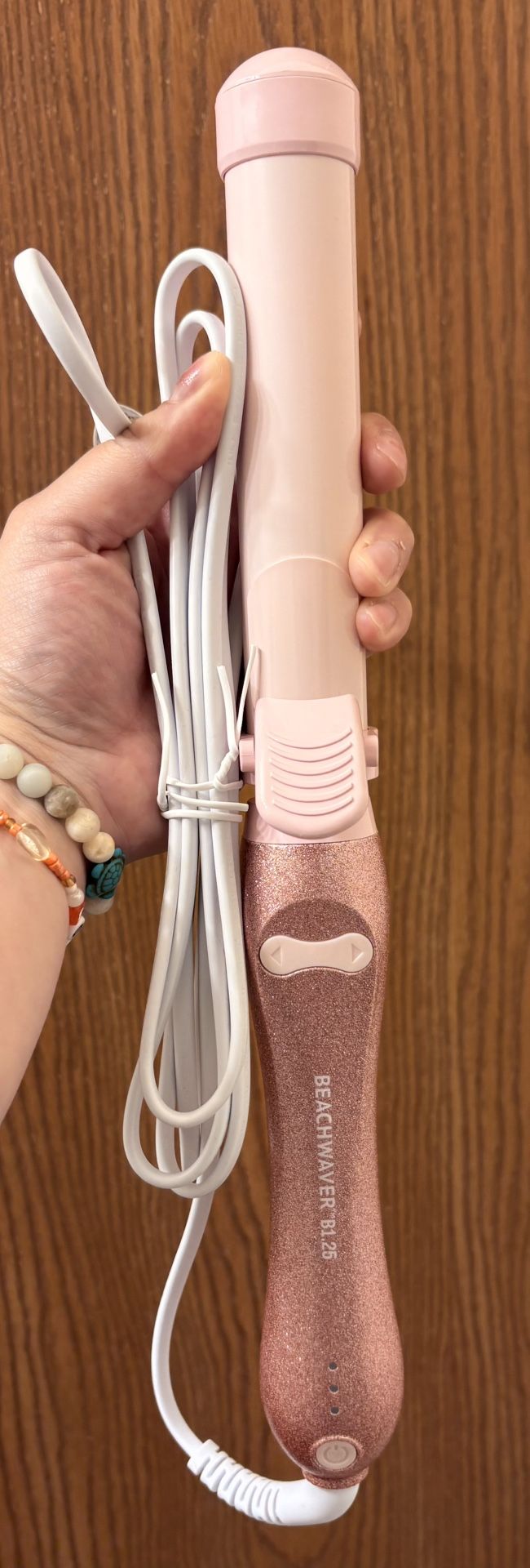 Brand New BeachWaver Curler B1.25 Sparkly Pink