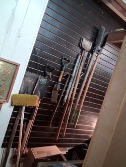 Miscellaneous Shovels And Items
