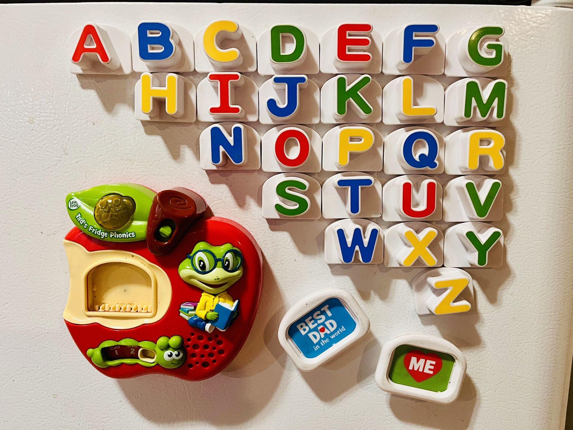 Magnet Alphabet Toy - Batteries Included