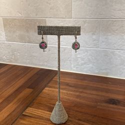 14k Yellow, & White Gold Earrings