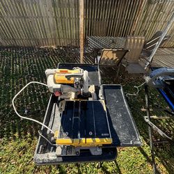 Dewalt Tile Saw