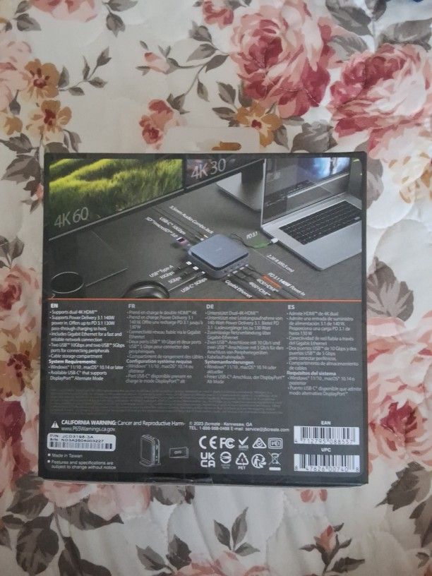 Type - C DOCK Dual 4k HDMI