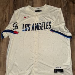 New Men’s Size Medium, Large, XL & 2XL Nike LA Dodgers City Connect Jersey