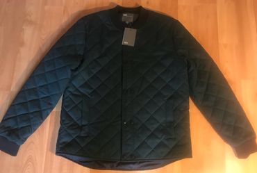 ASOS quilted bomber jacket large