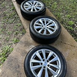 Stock Q50 Wheels 17in.