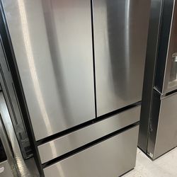 Stainless Steel 4-Door French Door Refrigerator - 23 Cu. Ft.