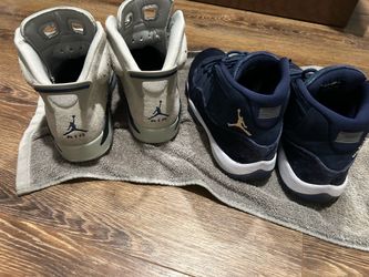 Jordan 6’s & Jordan 11’s (SIZE 8)