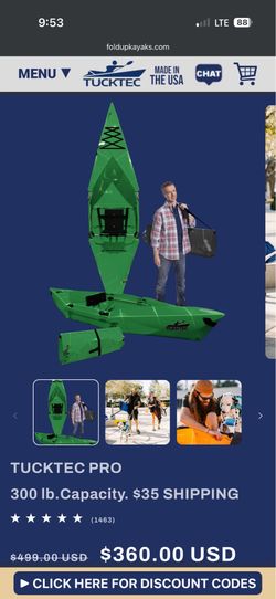 Tucktec kayak