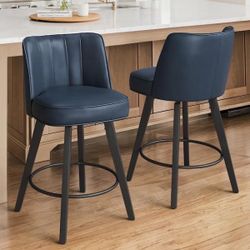 Set of 2 Swivel Bar Stool