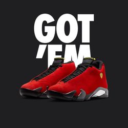 Jordan 14 Ferrari - Men’s Size 12 