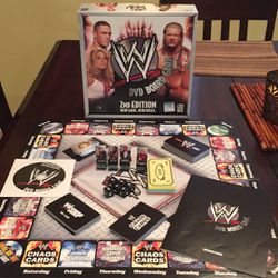 WWE  DVD Board Game 2nd Edition.