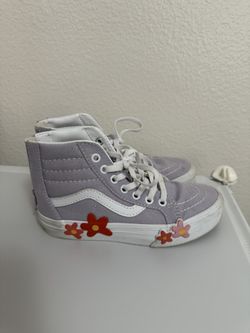 Lavender High Top Vans