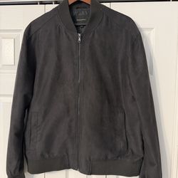 Suede bomber (Banana Republic XL)