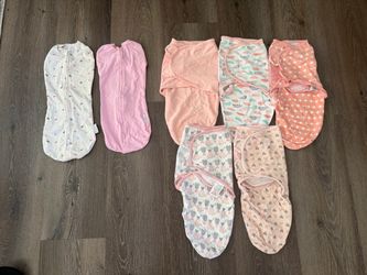 Baby girl swaddle $30