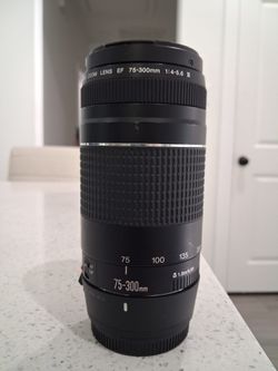 Canon EF 75-300mm f/4-5.6 III Telephoto Zoom Lens - Canon DSLR