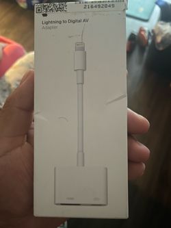 apple lighting av adapter