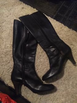 Size 6 Sam Edelman knee high leather boots